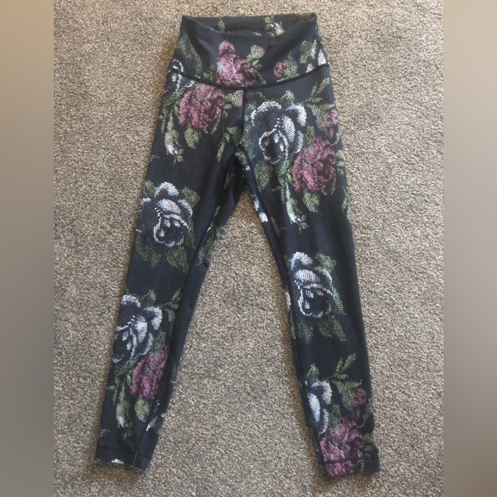 lululemon wunder under leggings sz 4